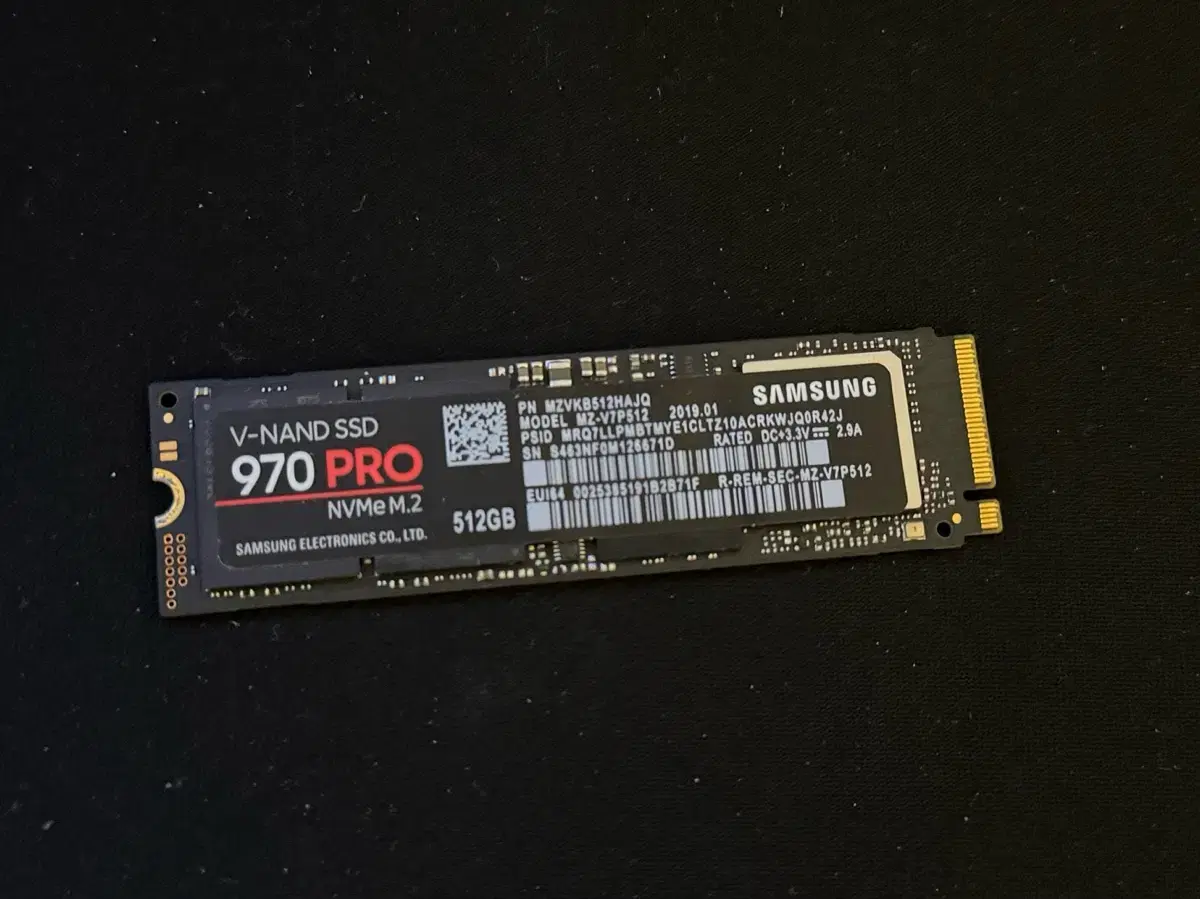 970 PRO NVMe M.2 SSD 512 GB